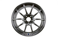 Advan RZII 18x10.0 +25 5x114.3 Racing Hyper Black Wheel