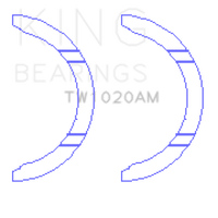 King Engine Bearings 05-12 Nissan VQ40DE 6 Cyl Thrust Washer Set