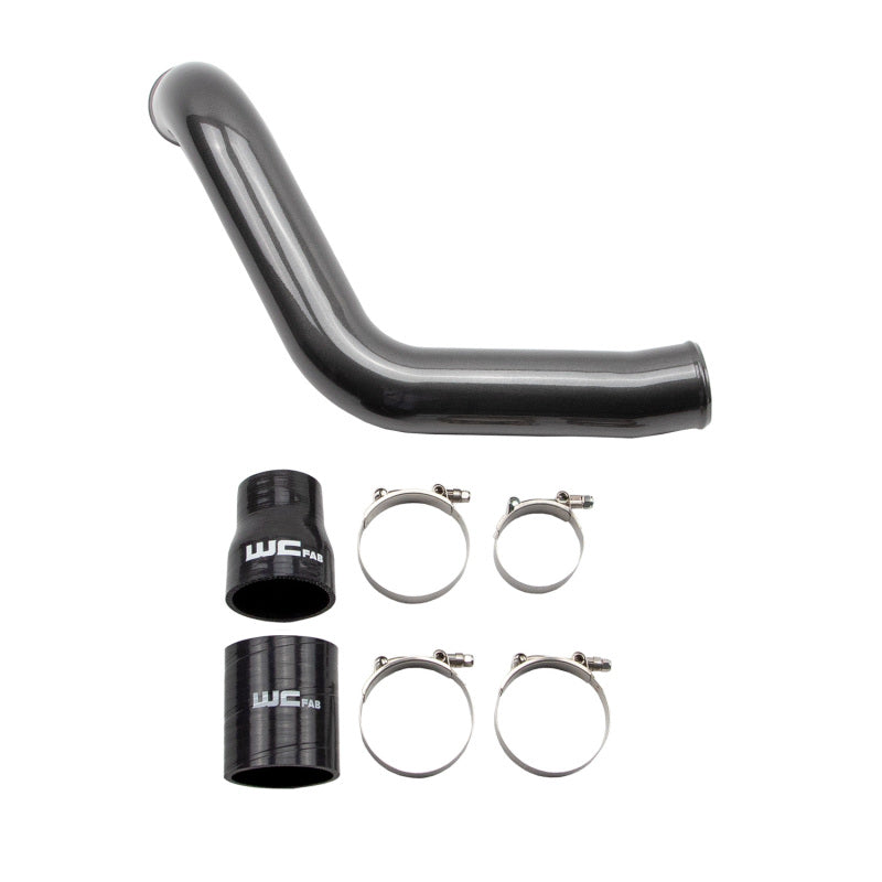 Wehrli 04.5-05 GM Duramax LLY Passenger Side 3in Intercooler Pipe - Deore Gold