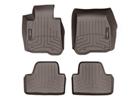 WeatherTech 2014+ BMW 4-Series Front + Rear FloorLiner - Cocoa