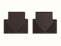 WeatherTech 18-23 Hyundai Kona 2nd Row Rear All-Weather Floor Mats - Cocoa