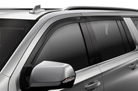 Husky Liners 07-18 Jeep Wrangler JKU Ventvisor Low Profile 4pc - Matte Black