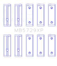 King Engine Bearings Peugeot TU3UP/TUD05 - (Size STD) Performance Main Bearing Set