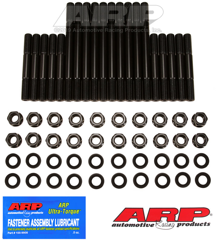 ARP Ford 351R Block, w/6049-N351 heads, head stud kit