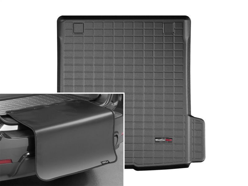 WeatherTech 2020-2022 Porsche Taycan Cargo With Bumper Protector - Black