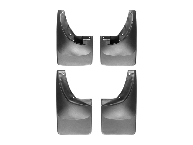 WeatherTech 06-08 Dodge Ram Truck No Drill Mudflaps - Black