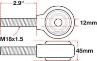 SPC Performance xAxis Rod End Ball Joint