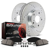 Power Stop 19-22 Volvo XC40 Rear Z23 Coated Brake Kit
