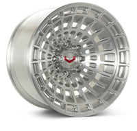 Vossen LCX-04 24x12 - 8x165.1 - ET44 - Ultra Deep - 125.1 - Brushed Gloss Clear Wheel
