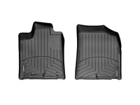 WeatherTech 08-13 Toyota Highlander Front FloorLiner - Black