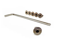 GReddy Steering Wheel Bolts - Raw Titanium (Set of 6)