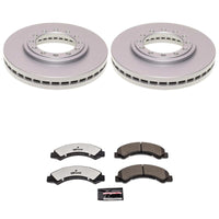 Power Stop 16-23 Chevrolet LCF 3500 Front Z36 Coated Truck & Tow Brake Kit