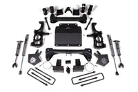 Zone Offroad 2020 Chevy/GMC 2500HD 5in Suspension System W/O Overload Suspension System