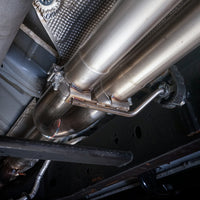 Stainless Works 2019+ Chevrolet Silverado 5.3L 3in Redline Catback Factory Connect Dual Polished Tip