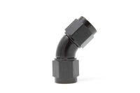 Aeromotive VaporWorx Fitting - AN-06 Female-Female 45 Degree Swivel