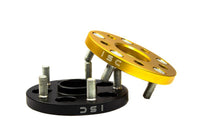 ISC Suspension 5x100 to 5x114 15mm Wheel Adapters Black - Set of 4