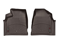 WeatherTech 08-16 Buick Enclave Front FloorLiner - Cocoa (Fits Vehicles w/ Oval Twist Retention)