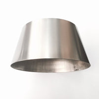 Ticon Industries 2-1/2in OAL 4.0in to 5.0in Titanium Transition Reducer Cone