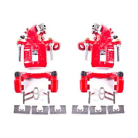 Power Stop 06-11 Acura CSX Rear Red Calipers w/Brackets - Pair