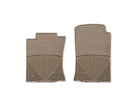 WeatherTech 05-11 Toyota Tacoma Front Rubber Mats - Tan