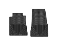WeatherTech 12-13 Ford Mustang Front Rubber Mats - Black