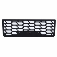Putco 17-19 Ford SuperDuty - Hex Shield - Black Powder Coated Bumper Grille Inserts