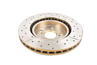 DBA 2020 Lexus ES350 Front Drilled & Slotted Street Series Rotor