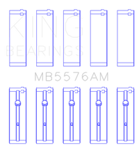 King Engine Bearings Ford J4B/J4C (Size +0.75mm) Main Bearing Set