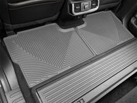 WeatherTech 2021+ Ford F-150 SuperCrew/Raptor Rear Rubber Mats - Grey
