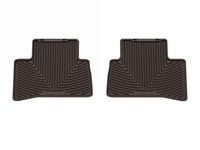 WeatherTech 22-26 Toyota Corolla Cross 2nd Row Rear All-Weather Floor Mats - Black