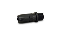 Vibrant -10AN Male NPT Straight Hose End Fitting - 1/2 NPT