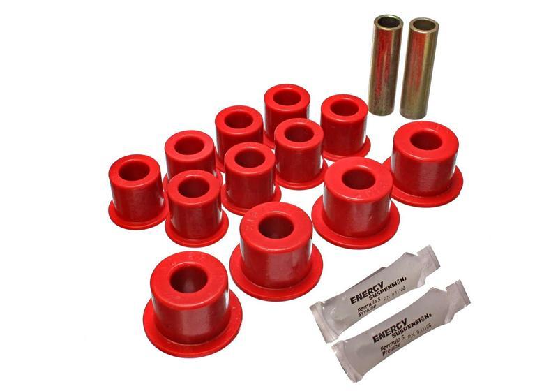 Energy Suspension GM 4Wd Front Spring & Shackle Bushing - Black