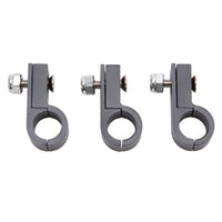 Russell Line Clamp For -6 Tubing Black Anodize (4 Pack)