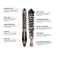 ARB OME MT64 Shock Prado 150 Rear Hvy