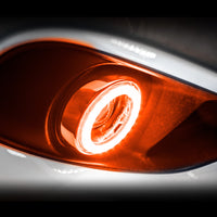 Oracle 14-16 Chevrolet Sonic Surface Mount LED Fog Light Halo Kit - Amber