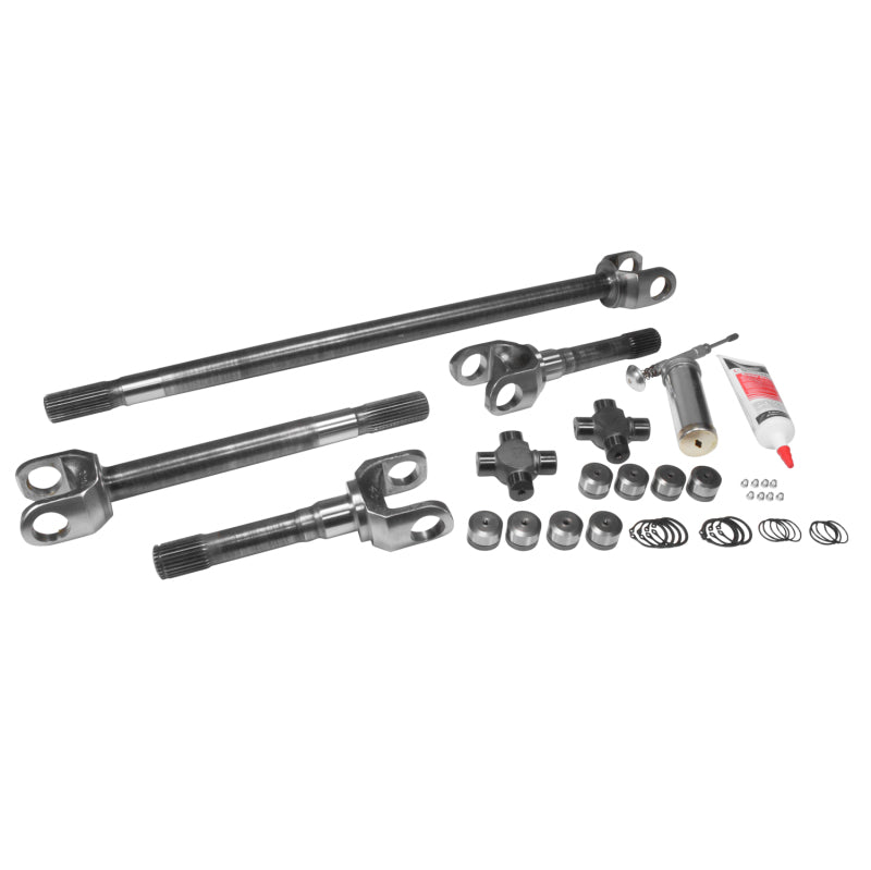 USA Standard 4340CM Rplcmnt Axle Kit For 72-81 Jeep CJ / Dana 30 / 27 Spline / w/Super Joints