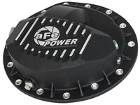 aFe Power Pro Series Rear Differential Cover Black w/ Machined Fins 99-13 GM Trucks (GM 9.5-14)