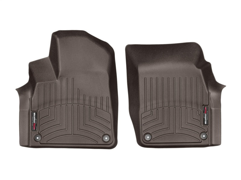 WeatherTech 2017+ Audi Q7 Front FloorLiner - Cocoa