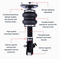 Air Lift Performance 15-21 Subaru WRX (VA) / 15-21 Subaru WRX STI (VA) Front Air Suspension Kit