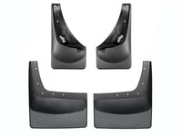 WeatherTech 01-07 Ford F250/F350/F450/F550 No Drill Mudflaps - Black