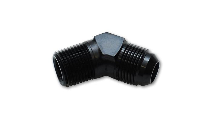 Vibrant -20AN to 1-1/4in NPT Straight Adampter Fitting