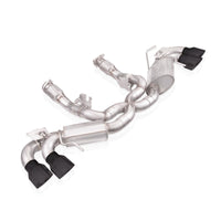 Stainless Works 20-21 Chevrolet Corvette C8 6.2L Legend Cat-Back Exhaust w/ Matte Black Tips
