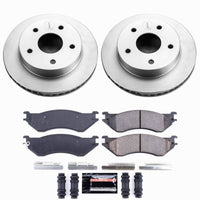 Power Stop 00-01 Dodge Ram 1500 Front Z23 Coated Brake Kit