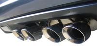 Corsa 06-11 Chevrolet Corvette C6 Z06/ZR1 Sport Cat-Back Dual Rear Exit w/ Twin 4.0in Black Tips