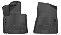 Husky Liners 17-22 Kia Sportage/19-21 Hyundai Tucson WeatherBeater Front Floor Liner - Black