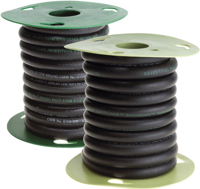 Gates 5/16in x 250ft (Bulk Reel) 225 PSI Barricade Fuel Injection Hose w/ GreenShield Technology