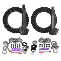 Yukon Gear Ring & Pinion Gear Kit Front & Rear for Toyota 8/8IFS Diff (A/T w/o E-Locker) 4.56 Ratio