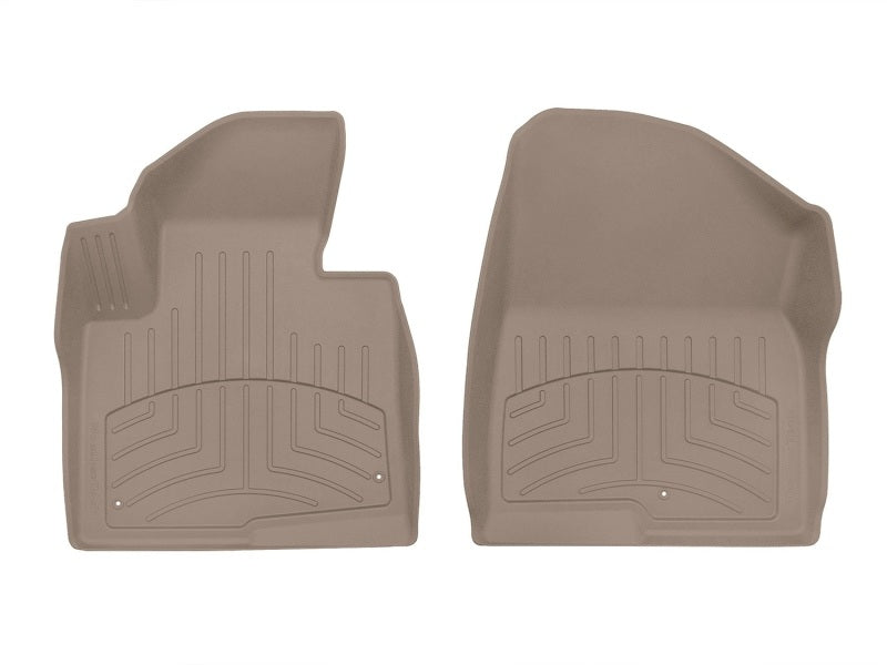 WeatherTech 13-18 Hyundai Santa Fe Front FloorLiner HP - Tan