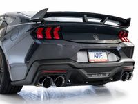 AWE 2024 Ford Mustang Dark Horse S650 RWD Track Edition Cat-Back Exhaust w/ Quad Chrome Silver Tips