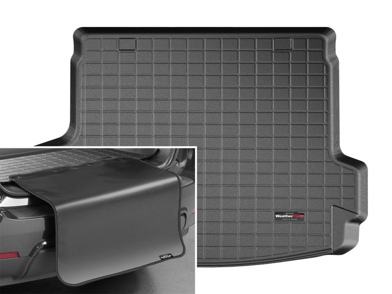 WeatherTech 2020+ Honda CRV Hybrid Cargo Liner w/ Bumper Protector - Black